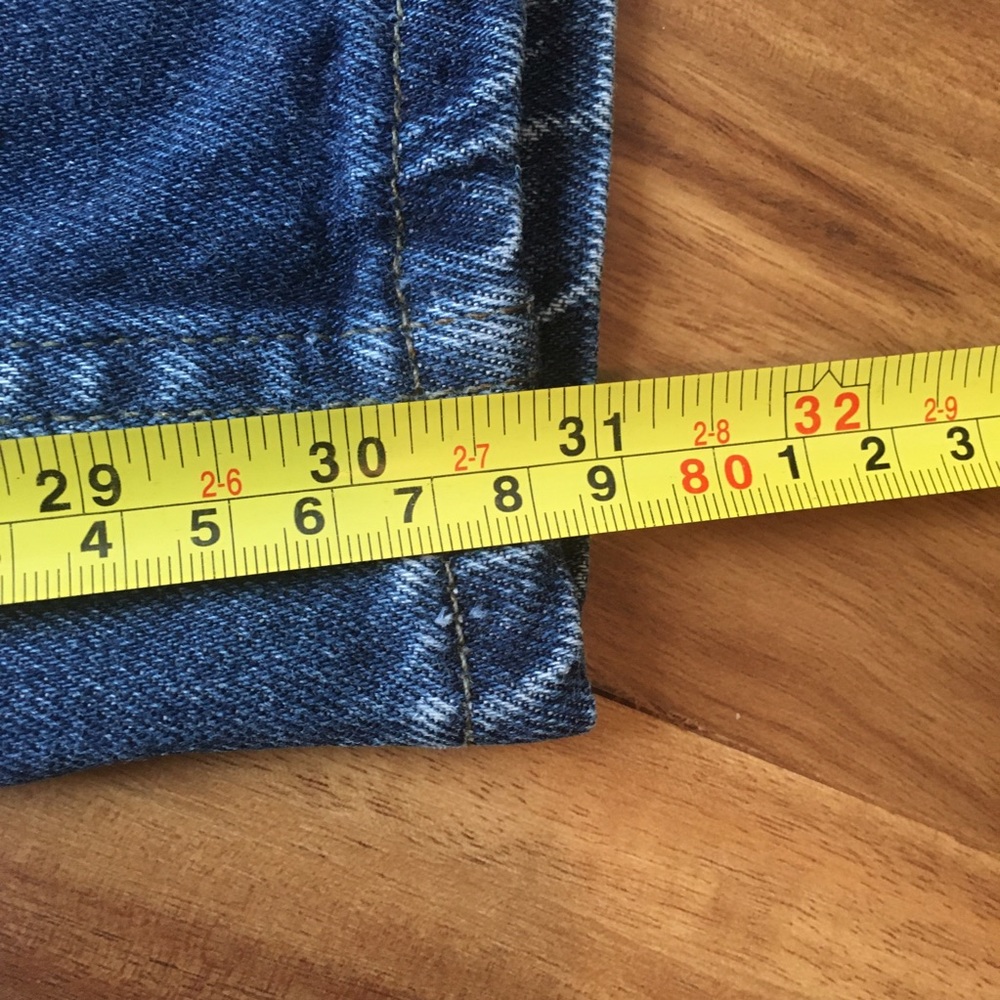 Vintage Flared jeans Levi's 514 Super Low Flared Leg sz 5 Jr M 28" low waist - Picture 9 of 11